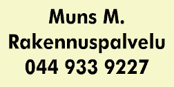 Muns M. Rakennuspalvelu logo